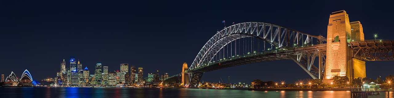 Sydney limanı, Opera Binası ve Harbour Bridge